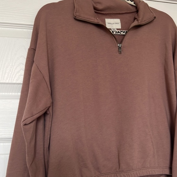 American Eagle Cropped Long sleeve Sweater - Picture 2 of 4